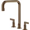 Gessi Miscelatore a 3 fori Inciso Collection 58701 708 finitura Copper Brushed - IN PROMOZIONE CON VOUCHER FINO AL 29/06