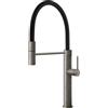 Gessi Miscelatore semi pro monocomando con doccetta estraibile Kitchen Meccanica 60012 239 finitura Steel Brushed - IN PROMOZIONE FINO AL 15/06