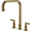 Gessi Miscelatore a 3 fori Inciso Collection 58701 726 finitura Warm Bronze Brushed - IN PROMOZIONE FINO AL 13/07