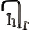 Gessi Miscelatore a 4 fori Inciso Collection 58703 706 finitura Black Metal - IN PROMOZIONE FINO AL 28/09