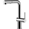 Gessi PRONTA CONSEGNA - Gessi Miscelatore monocomando con doccetta estraibile Inedito Collection 60435 031 finitura cromato