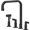 Gessi Miscelatore a 4 fori Inciso Collection 58703 299 finitura Matte Black - IN PROMOZIONE FINO AL 28/09