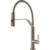 Gessi Miscelatore semi pro monocomando con doccetta estraibile Mesh 60005 149 finitura Finox