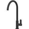 Gessi PRONTA CONSEGNA - Gessi Miscelatore monocomando Helium Collection 60075 299 finitura Matte Black