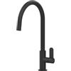 Gessi PRONTA CONSEGNA - Gessi Miscelatore monocomando con doccetta estraibile Helium Collection 60077 299 finitura Matte Black - IN PROMOZIONE FINO AL 22/06