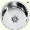 Alpes Vasca circolare sottotop VS 35 in acciaio inox da Ø40 cm