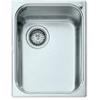 Alpes Vasca semifilo VF 436-S in acciaio inox da 36x46 cm