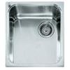 Alpes Vasca semifilo VF 441-D in acciaio inox da 41x46 cm