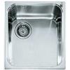 Alpes Vasca semifilo VF 441-S in acciaio inox da 41x46 cm