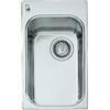 Alpes Vasca semifilo VF 531-D in acciaio inox da 31x51 cm