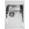 Alpes Vasca semifilo VF 536-S in acciaio inox da 36x51 cm