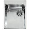 Alpes Vasca semifilo VF 541-D in acciaio inox da 41x51 cm
