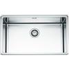 Alpes Vasca sottotop VSR 70 in acciaio inox da 73x43 cm