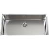 Alpes Vasca sottotop VSR 80 in acciaio inox da 83x43 cm