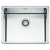 Alpes Vasca semifilo VFR 455 in acciaio inox da 55x45 cm