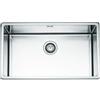 Alpes Vasca semifilo VFR 475 in acciaio inox da 75.5x45 cm