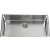 Alpes Vasca semifilo VFR 485 in acciaio inox da 85.5x45 cm