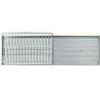 Alpes Portapiatti da parete SP 99 in acciaio inox da 98.8 cm