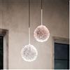 Icone Minitallux Lampada a sospensione a LED Cristalglob S15 in diverse finiture by Icone Luce