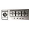 Fulgor Milano Fulgor Piano cottura a gas QH 1124 G WK X finitura acciaio inox da 112 cm