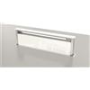 Fulgor Milano Fulgor Cappa da base FDDH 1120 TRC WH finitura vetro bianco da 108 cm