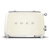 Smeg linea Anni '50 Smeg Tostapane 2x2 TSF01CREU finitura panna