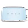 Smeg linea Anni '50 PRONTA CONSEGNA - Smeg Tostapane 4x2 TSF02PBEU finitura azzurro