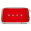 Smeg linea Anni '50 Smeg Tostapane 4x2 TSF02RDEU finitura rosso
