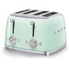 Smeg linea Anni '50 PRONTA CONSEGNA - Smeg Tostapane 4x4 TSF03PGEU finitura verde pastello