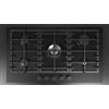 Fulgor Milano Fulgor Piano cottura a gas FUH 9041 G DWK MBK finitura acciaio nero opaco da 90 cm