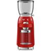 Smeg linea Anni '50 Smeg Macinacaffè CGF01RDEU finitura rosso