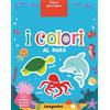 De Agostini I colori al mare. Feltrini gioco imparo. Ediz. a colori. Con 25 animaletti. Con 5 sfondi in feltro