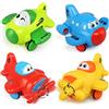 JoyPlus Macchinine Giocattolo per Bambini 2 Anni, 4 Pezzi Auto Giocattoli, Giocattolo Mini Veicoli per Bambino, Giocattolo Macchinine Cars per Bambini, Mini Aeroplano Macchinina Giocattolo per Bambini