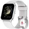 IOWODO R3Pro Smartwatch Orologio Fitness Uomo Donna 1.69'' Impermeabil IP68 con Saturimetro (SpO2) Cardiofrequenzimetro Contapassi Cronometro Modalità Nuoto Activity Tracker per Android iOS