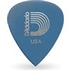 Planet Waves 6DBU5-25 - Set di plettri Duralin, Medium/Heavy, 1 mm, 25 pezzi, Colore blu