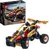 LEGO Technic Buggy e Macchinina da Corsa, Set da Costruzione 2in1, Collezione Fuoristrada e Auto da Corsa, 42101