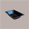 ERREENNE Bacinella Vaschetta Plastica Nera per Vetrina Gastronorm 360x250x80mm