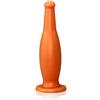 SXOVO Butt Plug in silicone liquido ultra morbido a forma di bottiglia di birra con forte ventosa Stimolazione del punto P Dilatatore dell'ano per le donne degli uomini (S)