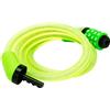 Rolson 66749 Rolson-Lucchetto a cavo con combinazione, colore: verde