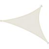 Cool Area Tenda a Vela Triangolare 3x3x4.25m Impermeabile,Vela ombreggiante parasole Protezione Raggi UV per Giardino Esterno terrazza,Beige