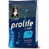 Prolife Smart Puppy Giant Pollo e riso 10kg Nutrigenomic crocchette cucciolo 3 x 10kg