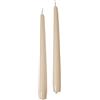 Cereria Di Giorgio - 10 Candele Coniche - Diametro 2,2 cm Altezza 25 cm - Colore Cipria - Durata 7 ore - Standard per candelabro
