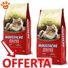 Monge Cat Moustache Gusto Tris - Offerta [PREZZO A CONFEZIONE] Quantità Minima 2, Sacco Da 20 Kg