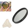 Generic Filtro CPL polarizzatore circolare su misura per fotocamera digitale Nikon Coolpix P900