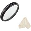 Generic Basics - Filtro ultravioletto per obiettivo Canon EF-S 18-55 mm, protezione ultra sottile, 58 mm, con Canon EOS Rebel SL3 SL2 SL1 T100 T8i T7 T7i T6i T6s T6 T5i T5 T4i T3i T3 T2i T1i XTi