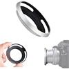 Generic Obiettivo della fotocamera Argento Metallo Lens Hood per Sony Alpha 7C a7C fotocamera mirrorless con Sony 28-60mm F4-5.6 Full-frame Compact Zoom Lens
