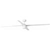 Faro Barcelona Attos LED Ventilatore Bianco