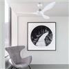 Faro Barcelona Polaris LED Ventilatore Bianco