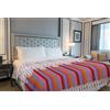 IlGruppone Il Gruppone Passione Casa Copriletto Estivo Made in Italy 100% Cotone Coperta Leggera Piquet Singolo Matrimoniale Piazza e Mezza - Matite Rosa - 1 Piazza