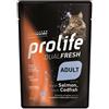 Prolife Salmone e Merluzzo 85g umido gatto DualFresh 12 x 85g